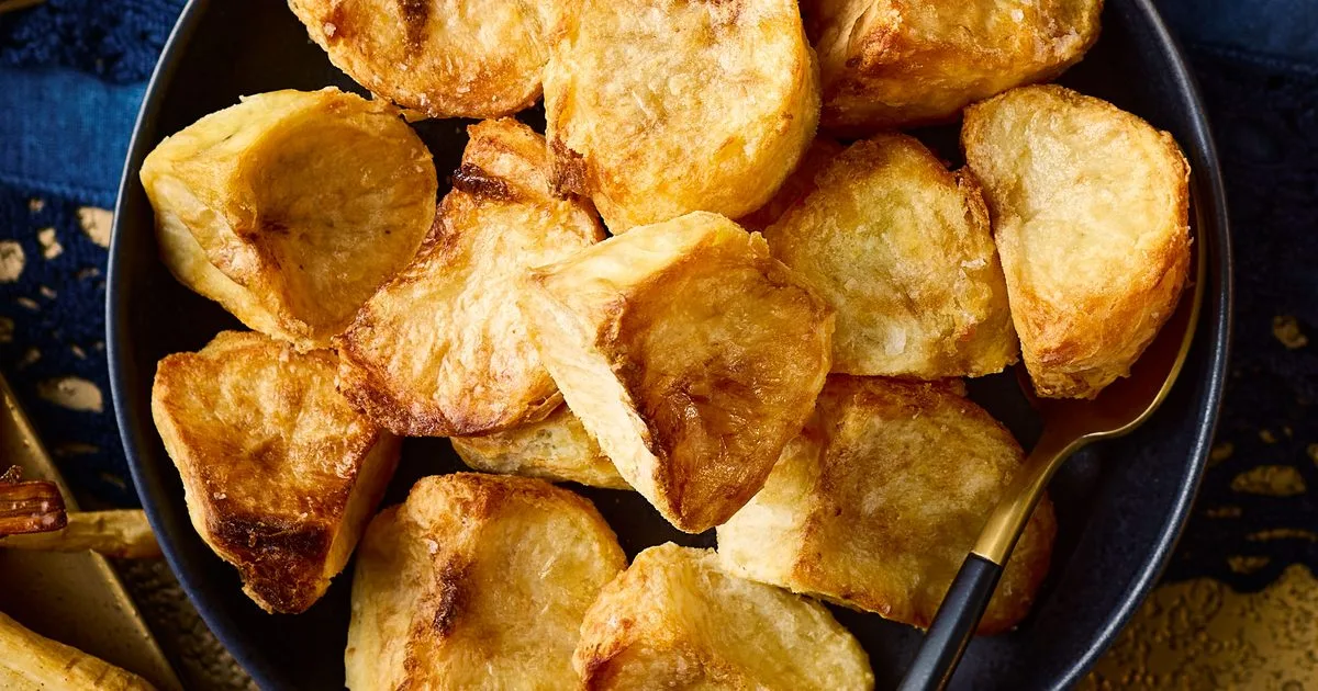 Crispy Air‑Fried Roast Potatoes – Golden Crust, Soft Inside