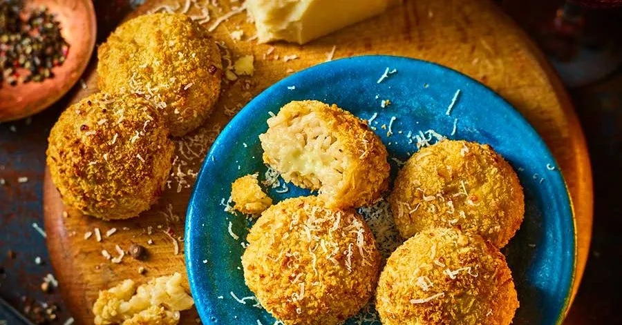 Crispy Italian Rice Balls in Air Fryer