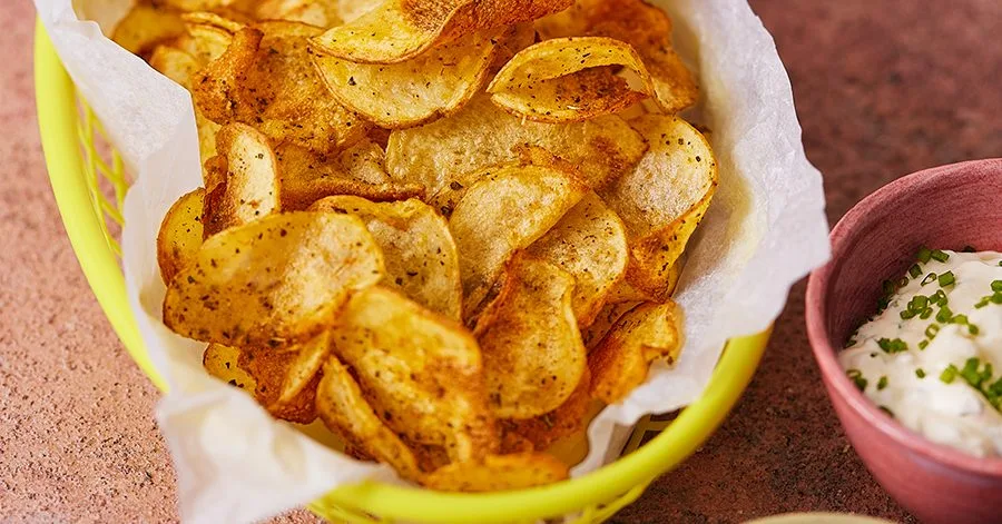 Crispy Air Fryer Potato Chips