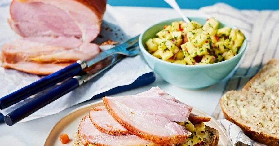 Juicy Ham in Air Fryer