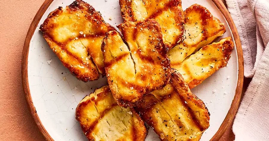 Crispy Halloumi in the Air Fryer