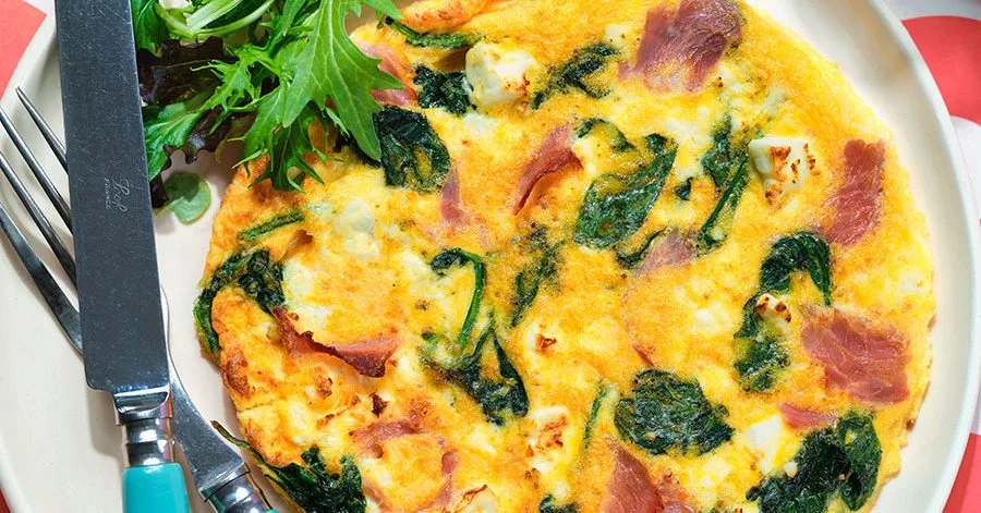 Fluffy Air Fryer Omelette