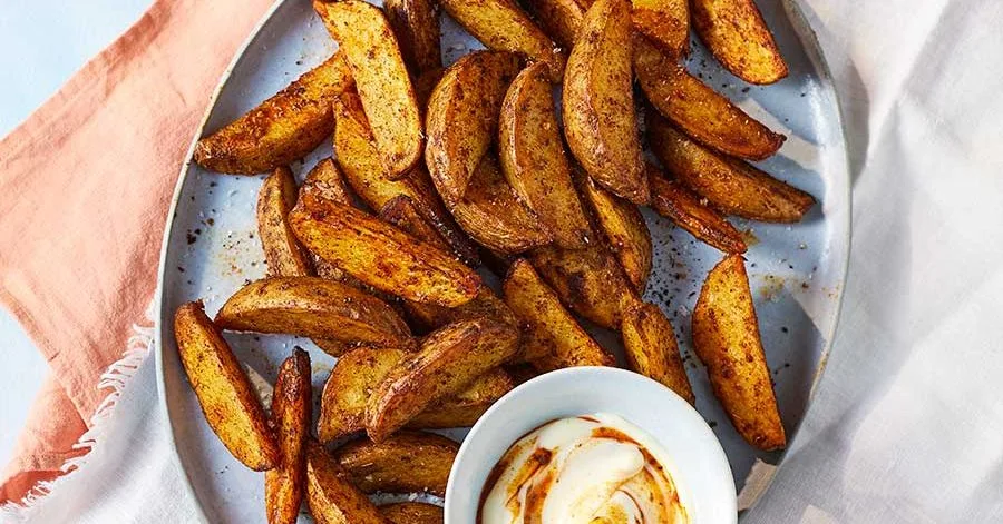 Crispy Air Fryer Potato Wedges
