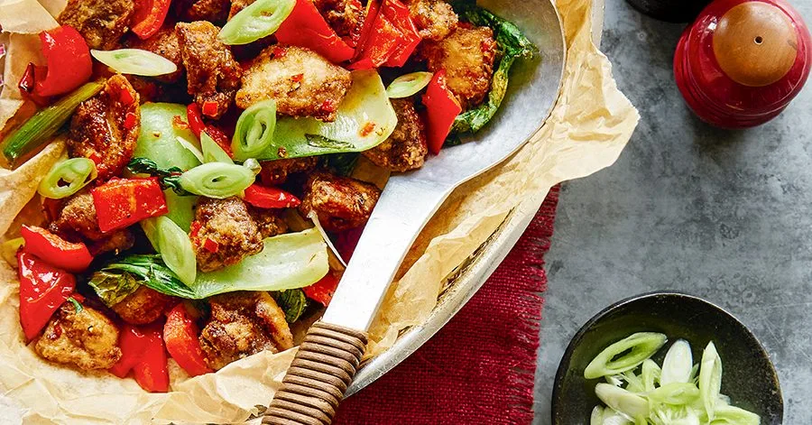 Air Fryer Salt and Pepper Crispy Chicken