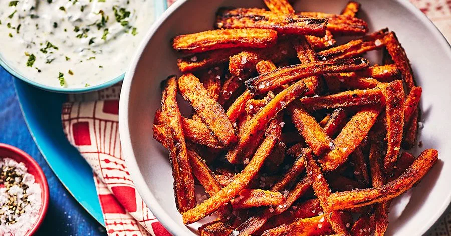 Spicy Carrot Sticks in Air Fryer