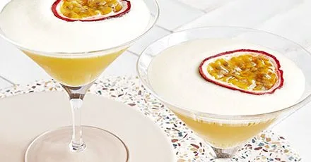 Alcohol‑Free Passion Fruit Martini