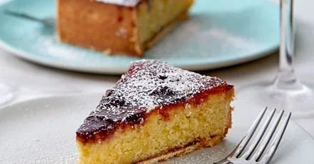 Amarena Cherry and Almond Tart