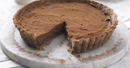 Angela's Lighter Chocolate Tart