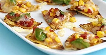 Corn and Juicy Tomato Nachos – Ready Anytime