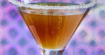 Spiced Apple Strudel Cocktail with Brandy