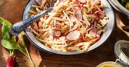 Apple and Radish Remoulade – a Spicy Side for Barbecue