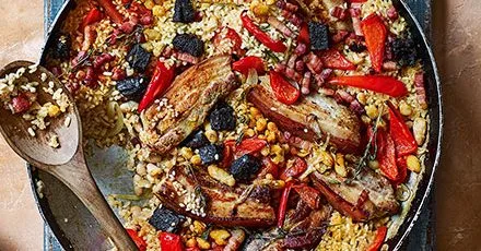Spanish Baked Rice — Aromatic Dinner