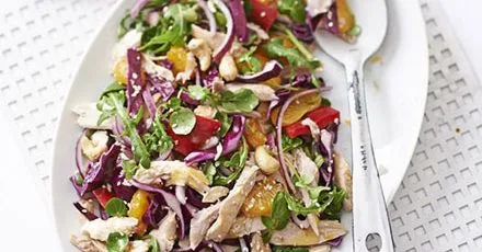 Chicken, Mandarin and Cashew Salad