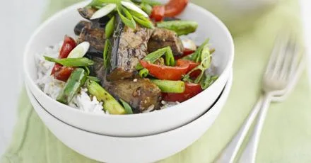 Aubergine in Black Bean Sauce – Quick Stir‑Fry