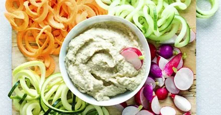 Baba Ganoush with Vegetable Crudités