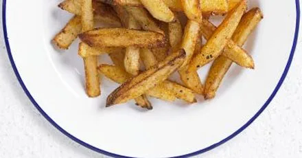 Crispy baked potato sticks