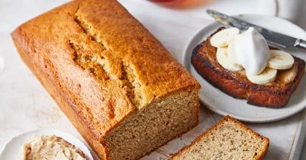 Moist Banana Bread with Coconut and Cardamom