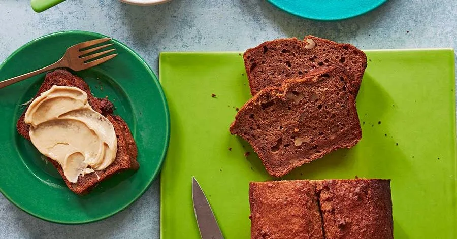 Banana Peel Breakfast Cake