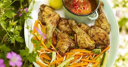 Bang-Bang Chicken with Sichuan Salad