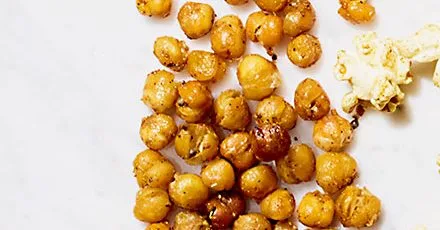 Crispy Curried Chickpeas