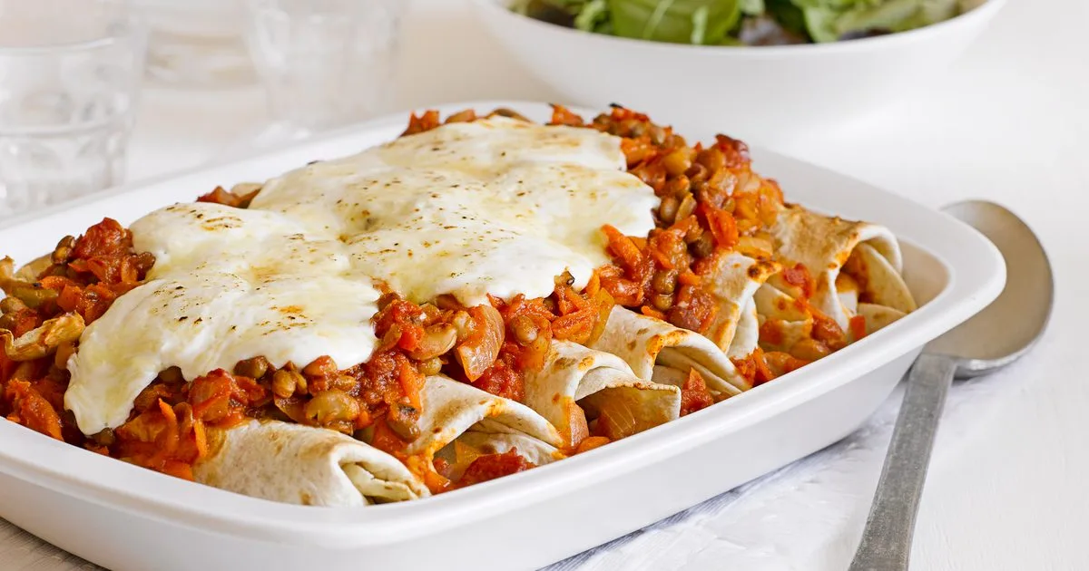 Vegetable Enchiladas
