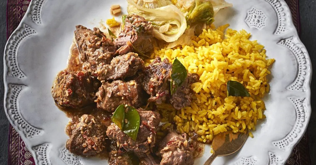 Beef rendang