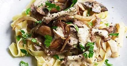 Beef Stroganoff