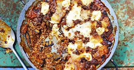 Beefy melanzane parmigiana