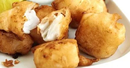 Кусочки полька в пивному клярі