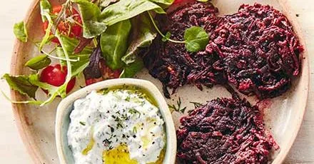 Beetroot Latkes