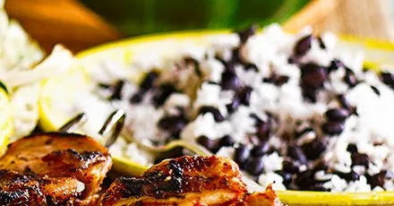 Black beans & rice