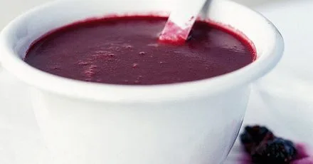 Blackberry coulis