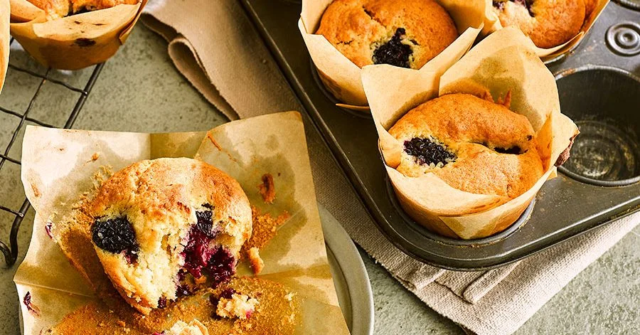 Raspberry muffins