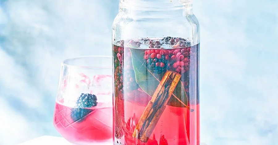 Blackberry vodka