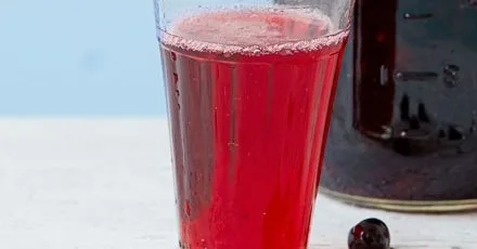 Blackcurrant & lemon verbena shrub