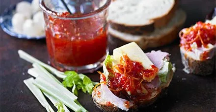 Blood orange & chilli marmalade