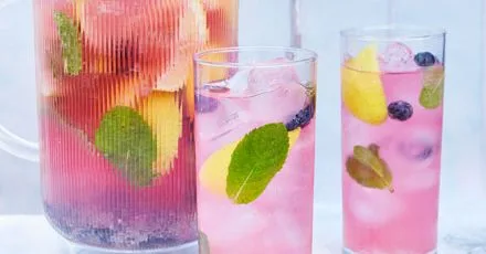 Blueberry mojito