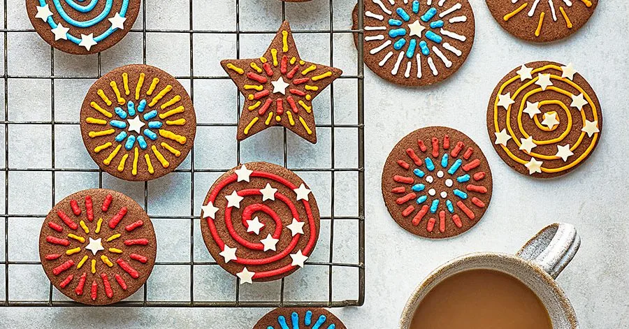 Bonfire Night Cookies