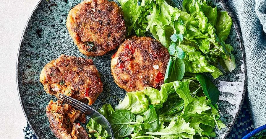 Sardine fishcakes