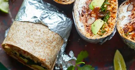 Burrito with Brazil nuts