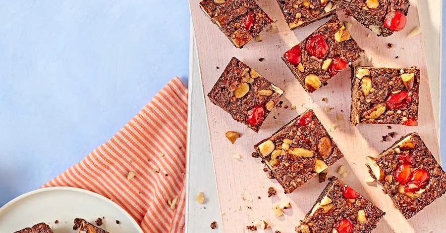 Brazil Nut and Chocolate Flapjacks