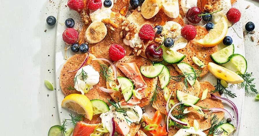 Breakfast Pancake Platter
