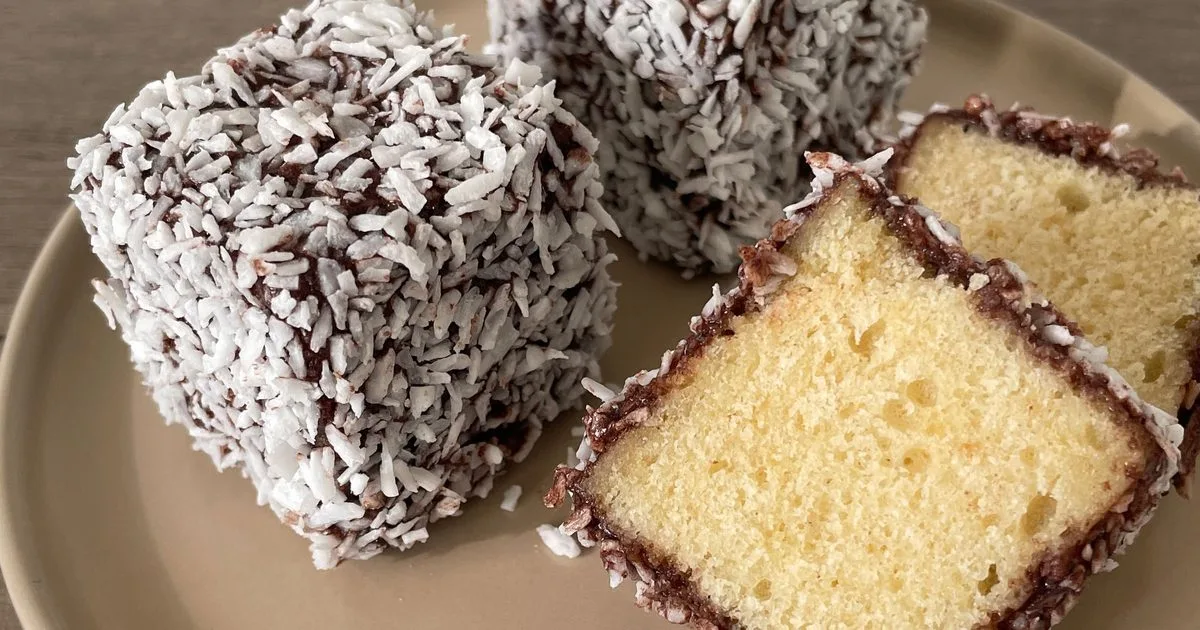 Lamingtons on Toasted Butter