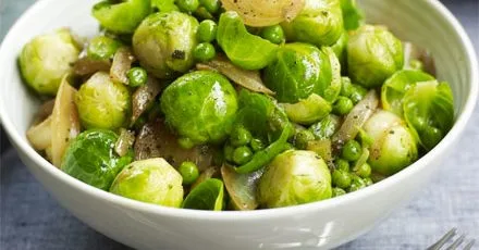 Buttery sage & onion sprouts