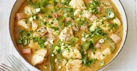 Cajun chicken gumbo