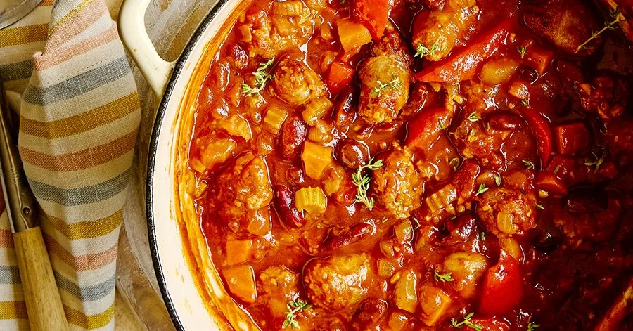 Cajun sausage stew