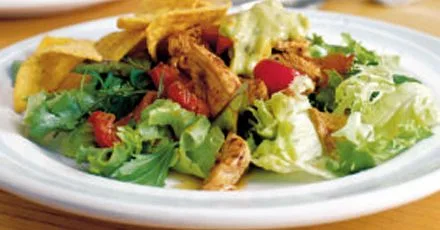 Cajun Turkey Salad with Guacamole