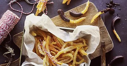 Candied orange peel