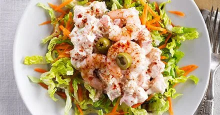 Cantabrian prawn cocktail