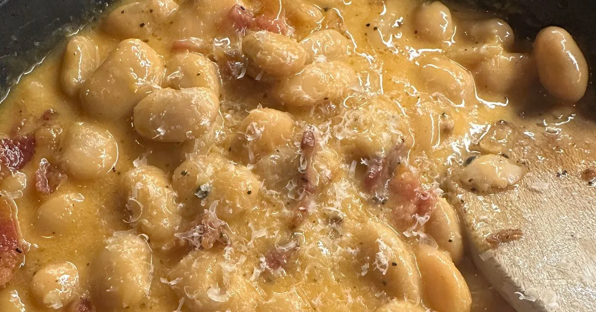 Butter Bean Carbonara